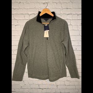 NWT Lands’ End Lighthouse half zip fleece. Medium